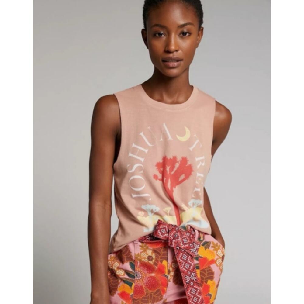 Anthropologie Letluv Tank M Joshua Tree California